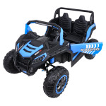 Elektrické autíčko Buggy ATV Racing Dvojmiestne!!! Modrá - 4 X 200 W - 24V7Ah